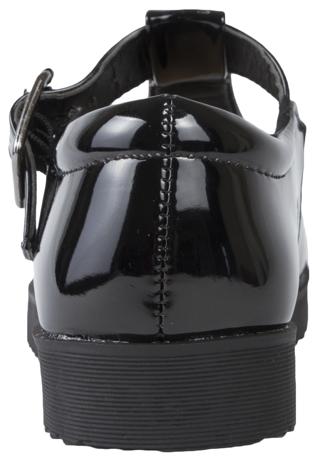 Girls Black School Shoes Chunky Platforms Flat Sole Flatforms Kids Womens Work eBay